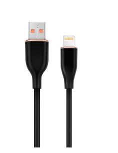 GEMBIRD CABLE USB A LIGHTNING 1,5M NEGRO SILICONA