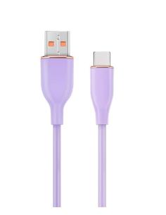GEMBIRD CABLE USB A USB-C 1,5M VIOLETA SILICONA