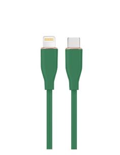 GEMBIRD CABLE USB-C A LIGHTNING 1,5M VERDE SILICONA