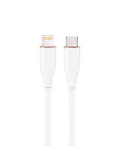 GEMBIRD CABLE USB-C A LIGHTNING 1,5M BLANCO SILICONA