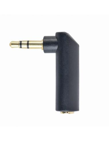 GEMBIRD ADAPTADOR DE JACK DE ANGULO RECTO 3.5MM 90º