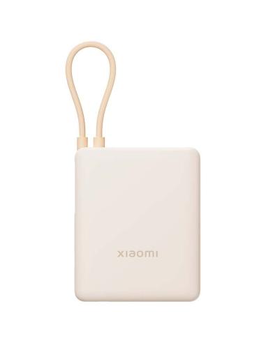XIAOMI POWERBANK 10000MAH MARRON - CABLE INTEGRADO