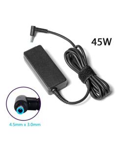 CARGADOR PARA PORTÁTIL HP 45W 19.5V 2.31A 4.5 mm x 3.0 mm pin central/ M-104
