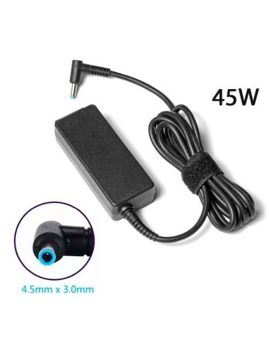 CARGADOR PARA PORTÁTIL HP 45W 19.5V 2.31A 4.5 mm x 3.0 mm pin central/ M-104