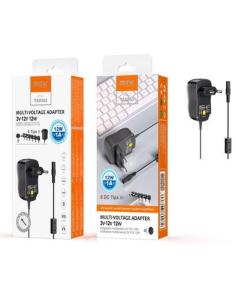 MTK CARGADOR UNIVERSAL MANUAL 12W1A / 3v-12v / 6 conectores / 1.2m / TA0363 / Mtk / 0053632