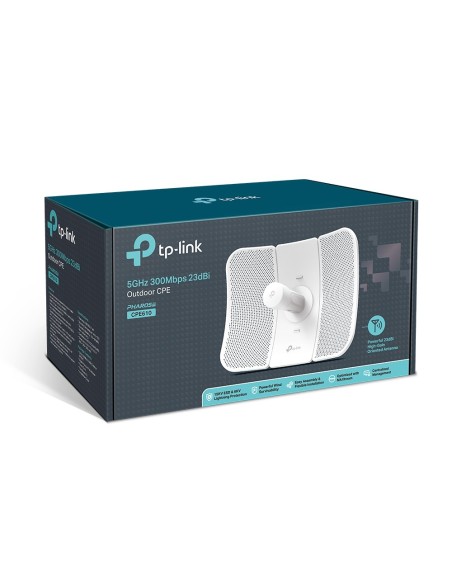 TP-LINK ANTENA DE EXTERIOR CPE610 5 GHZ 300 MBPS 23DBI