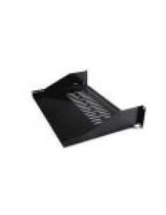 LAPARA BANDEJA 19 2U FIJACION FRONTAL F300 NEGRO