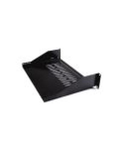 LAPARA BANDEJA 19 2U FIJACION FRONTAL F300 NEGRO