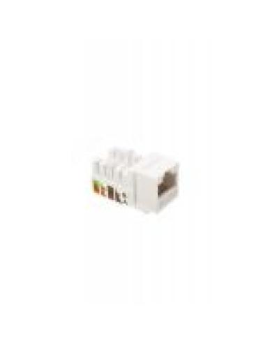 LAPARA MÓDULO UTP RJ45 CAT6 KEYSTONE 90º DUAL, 110 TIPO SLIM BLANCO