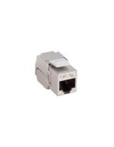 LAPARA MÓDULO STP/FTP RJ45 CAT6A KEYSTONE 180º CRIMPADO SIN HERRAMIENTAS