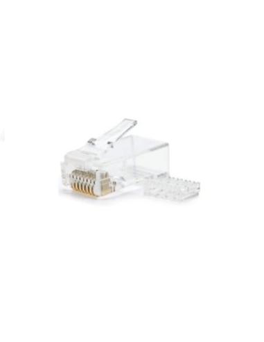 LAPARA CONECTOR RJ45 MACHO CAT6 - UTP - GUÍA INTERNA 100UD