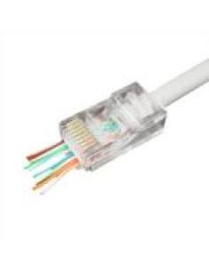 GEMBIRD CONECTOR RJ45 UTP CAT5 PAQUETE 50UD PASS THROUGH