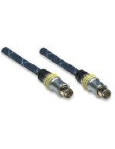 MANHATTAN CABLE S-VIDEO M/M 1.5M ORO