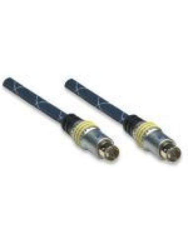 MANHATTAN CABLE S-VIDEO M/M 1.5M ORO
