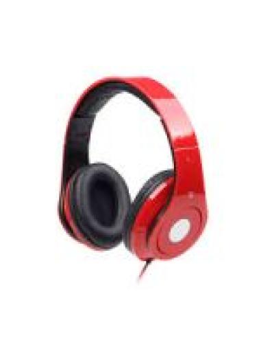 GEMBIRD AURICULARES ESTEREO CON MICROFONO ROJO