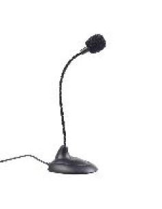 GEMBIRD MICROFONO SOBREMESA NEGRO