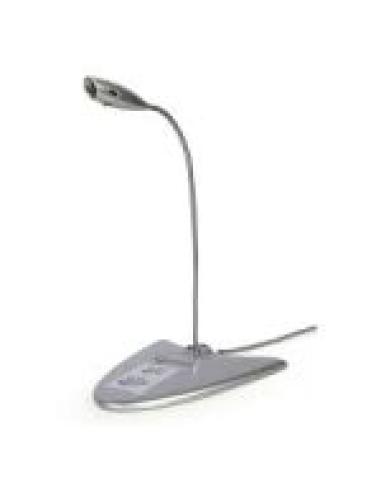GEMBIRD MICROFONO SOBREMESA GRIS USB