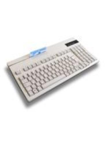 MUSTEK TECLADO 105 TECLAS + LECTOR MAGNÉTICO 2 PISTAS PS2