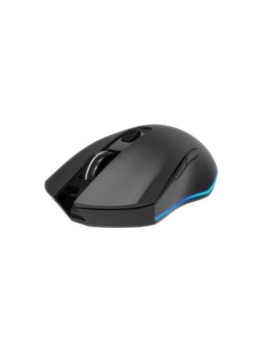 GEMBIRD RATON GAMING RGB INALAMBRICO RECARGABLE FIREBOLT NEGRO