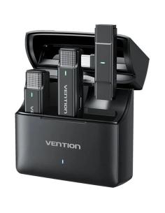 VENTION MICROFONO INALAMBRICO CON CLIP NCAB0USB-C / RECEPTOR/ 2 UNIDADES