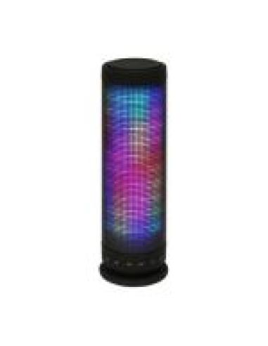OMEGA ALTAVOZ BLUETOOTH v3.0 LED COLORx88 NEGRO
