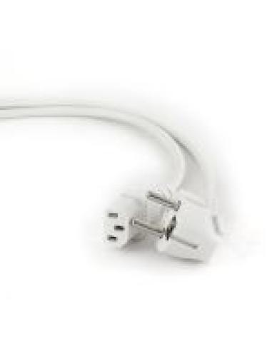 GEMBIRD CABLE CORRIENTE 1,8 METRO BLANCO