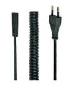 GEMBIRD CABLE CORRIENTE ENROLLADO TIPO 8 1.8M