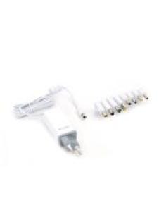 PLATINET CARGADOR DE PORTATIL DE 60W 8 CLAVIJAS BLANCO