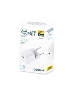 PLATINET CARGADOR PARED 1x USB-C 20W