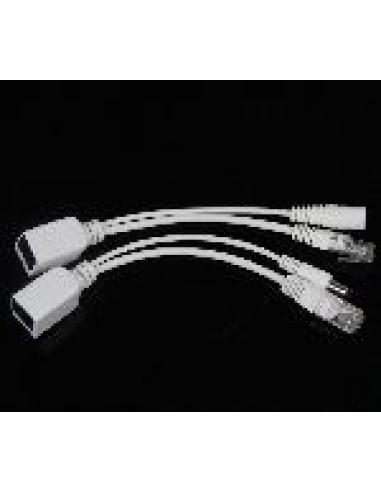 GEMBIRD KIT ADAPTADOR POE PASSIVE UTP 0.15M
