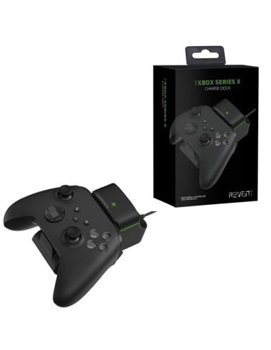 REVENT DOCK CARGA INALAMBRICA MANDO XBOX SERIE X+BATERIA 700mAh NEGRO