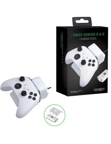 REVENT DOCK CARGA INALAMBRICA MANDO XBOX SERIE S+BATERIA 700mAh BLANCO