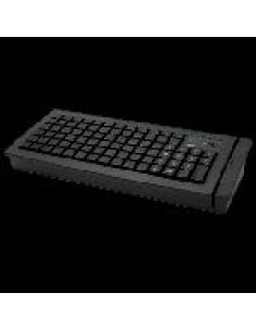 POSIFLEX TECLADO LECTOR DE BANDA MAGNETICA NEGRO