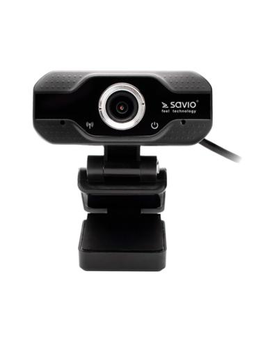 SAVIO WEBCAM FULL HD USB-A NEGRO