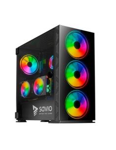 SAVIO CARCASA PRIME X1 ARGBATX-MICRO ATX - MINI ITX