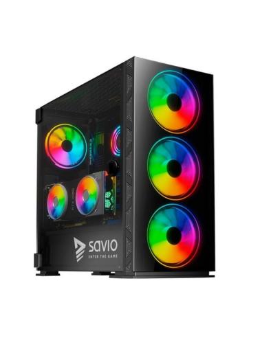 SAVIO CARCASA PRIME X1 ARGBATX-MICRO ATX - MINI ITX