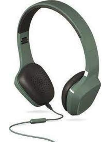 ENERGY SISTEM AURICULARES 1 VERDE MIC (CAJA DETERIORADA)DIADEMA/MICROFONO/CABLE 1.2M/CONTROL TALK/PLEGABLE