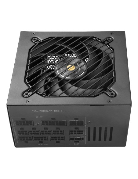 MARS GAMING FUENTE DE ALIMENTACION MPB1000SIM 1000W 80 PLUS GOLD NEGRAVENTILADOR 14CM