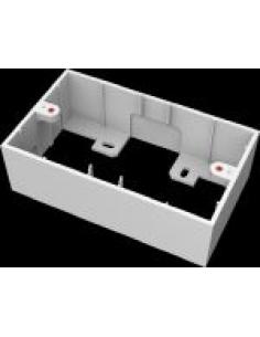 VISION CAJA DE CONEXIONES DE 2 SALIDA BLANCO