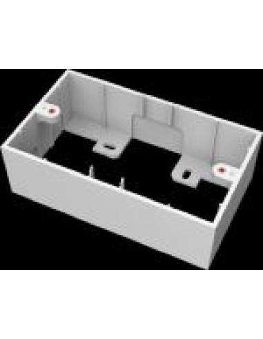 VISION CAJA DE CONEXIONES DE 2 SALIDA BLANCO