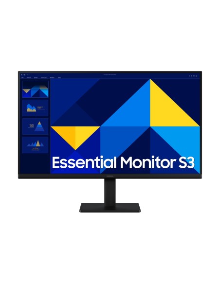 SAMSUNG MONITOR PROFESIONAL ESSENTIAL S3 S27D300GAU 27  FHD  NEGROHDMI  VGA   IPS   VESA