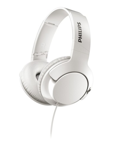 PHILIPS AURICULARES BASS+MICROFONO SHL3175WT BLANCO