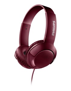 PHILIPS AURICULAR BASS + MICROFONO SHL3070RD ROJO
