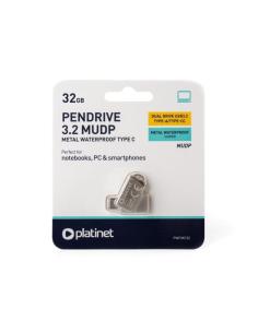 PLATINET PENDRIVE 32GB USB 3.2 PMFMC32 USB-C METAL
