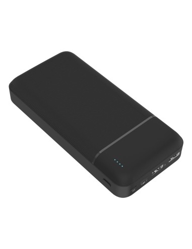 PLATINET POWERBANK 20.000mAh POLYMERO ABS NEGRO