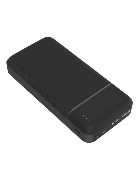 PLATINET POWERBANK 20.000mAh POLYMERO ABS NEGRO
