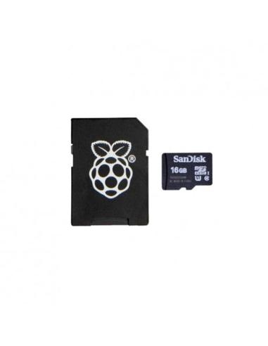 RASPBERRY MICRO SD 16GB NOOBS PARA RASPBERYY PI 4
