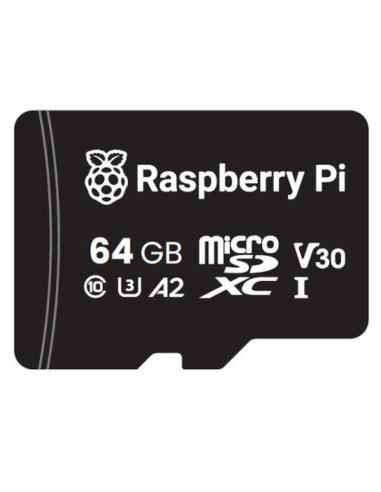 RASPBERRY MICRO SD 64GB NOOBS CLASE 10