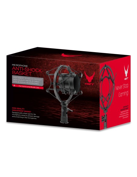 OMEGA VARR CESTA PARA MICROFONO PRO-GAMING ANTI-VIBRACIONES