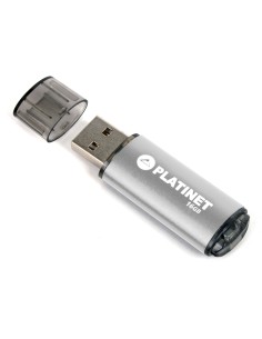 PLATINET PENDRIVE 16GB USB 2.0 PMFE16 PLATA